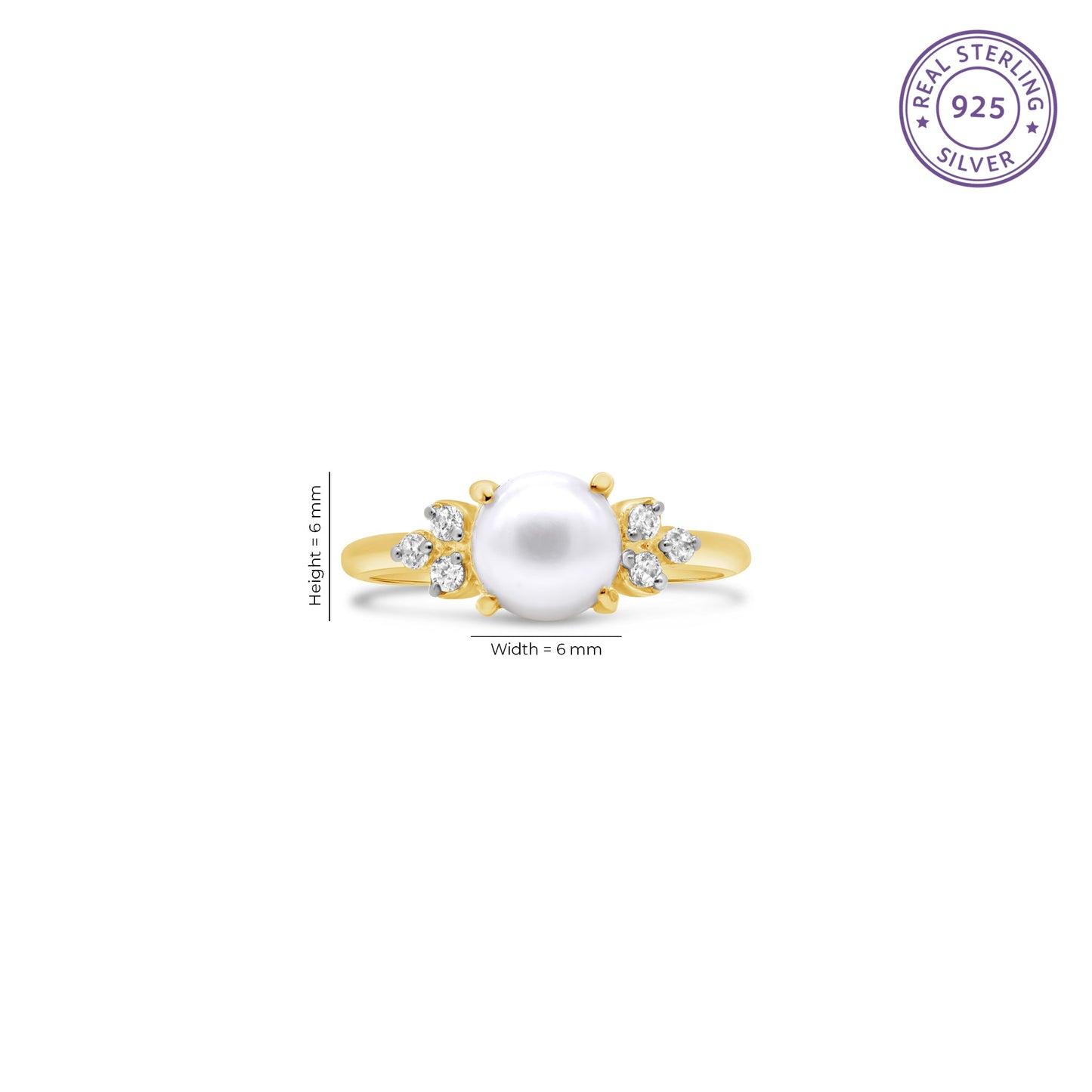 Miray Pearl Ring