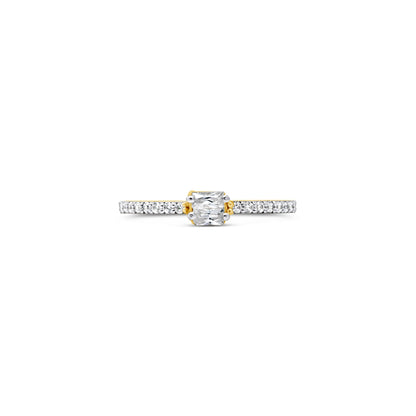 Zircon Baguette Ring