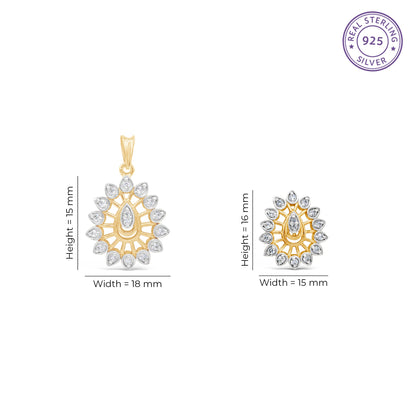 Teardrop Filigree Set