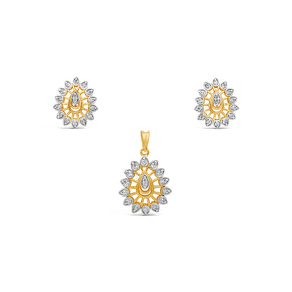 Teardrop Filigree Set