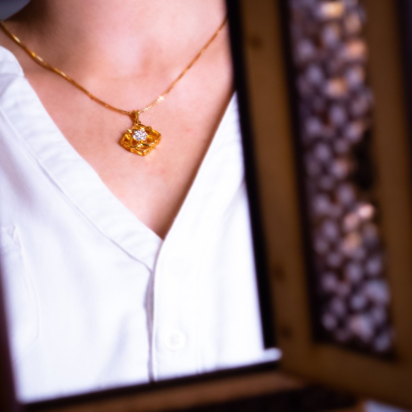 Quatrefoil Flower Set