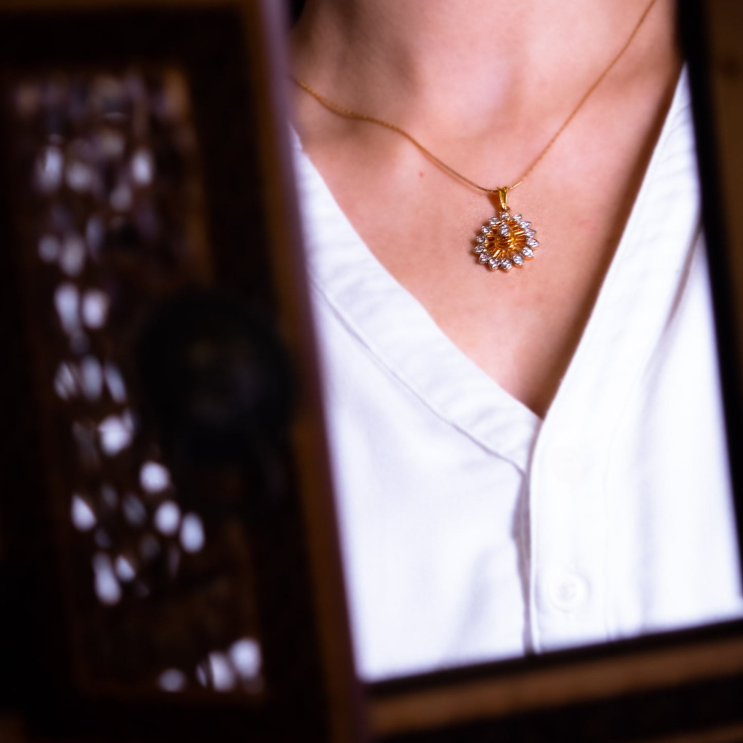 Teardrop Filigree Set