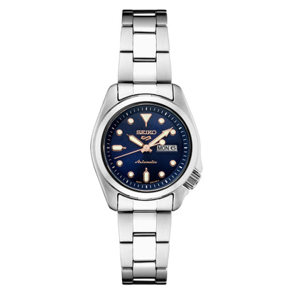 Seiko SRE003K1 5 Sports Automatic Blue Dial Women's Watch
